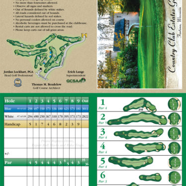 9 Hole Scorecards – Golf Associates