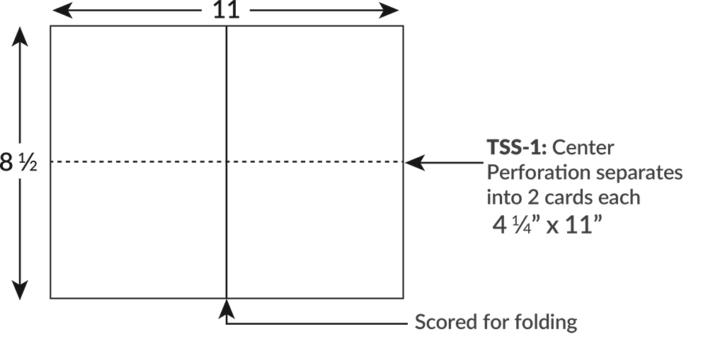 TSS-2 Tournament Software Card Printed – Golf Associates